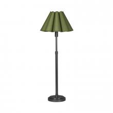 Regina Andrew 13-1681BB-GRN - Regina Andrew Polly Buffet Lamp (Blackened Brass