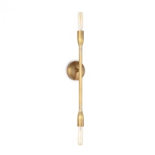 Regina Andrew 15-1224NB - Regina Andrew Cobra Sconce (Natural Brass)