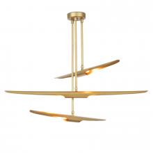 Regina Andrew 16-1081NB - Regina Andrew Concorde Chandelier (Natural Brass