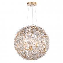 Regina Andrew 16-1184GL - Regina Andrew Cheshire Chandelier Small (Gold Le