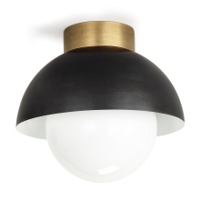 Regina Andrew 16-1356ORBNB - Regina Andrew Montreux Flush Mount (Oil Rubbed Bronze and Natural Brass)