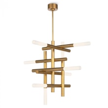 Regina Andrew 16-1396NB - Regina Andrew Cass Chandelier (Natural Brass)