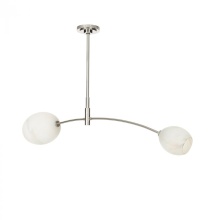 Regina Andrew 16-1525PN-ALB - Regina Andrew Artemis Pendant Double (Polished Nickel)