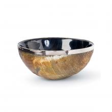 Regina Andrew 20-1049 - Regina Andrew Polished Horn And Brass Bowl