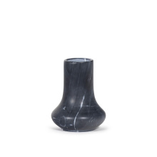 Regina Andrew 20-1675BLK - Regina Andrew Jasper Marble Vase Small (Black)