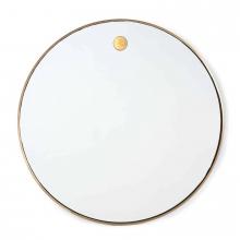 Regina Andrew 21-1045NB - Regina Andrew Hanging Circular Mirror (Natural Brass)