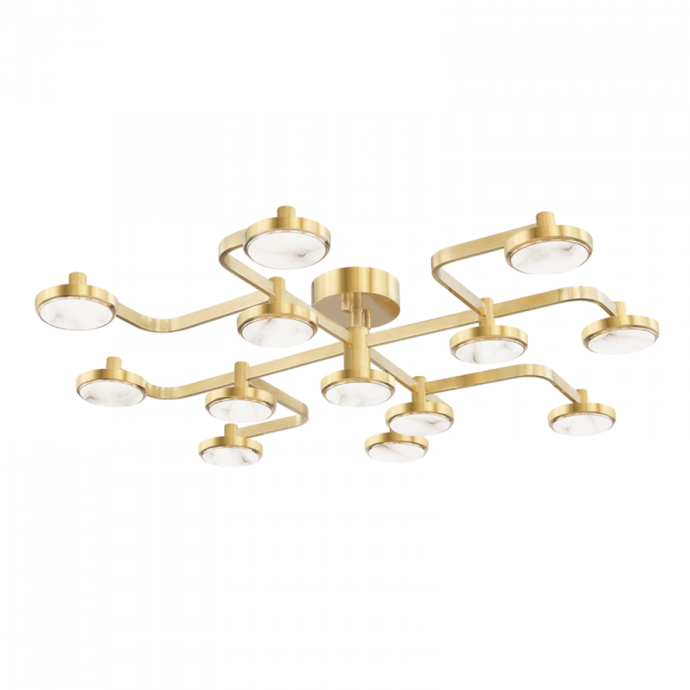 Meander Semi Flush