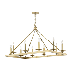 Hudson Valley 3244-AGB - 10 LIGHT CHANDELIER