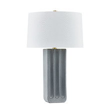 Hudson Valley L6129-AGB/C01 - ELMER TABLE LAMP