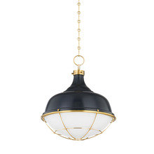 Hudson Valley MDS1502-AGB/DBL - 1 LIGHT PENDANT