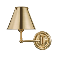 Hudson Valley MDS101-AGB - 1 LIGHT WALL SCONCE