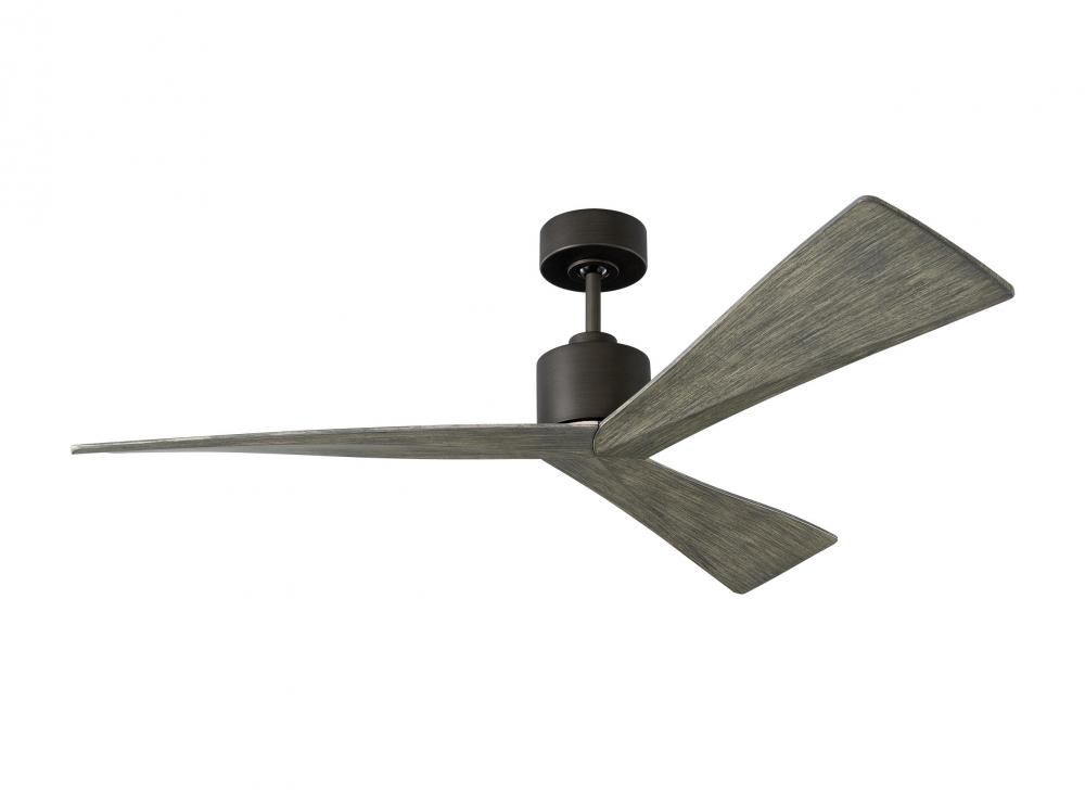Adler 52-inch indoor/outdoor Energy Star ceiling fan in aged pewter finish
