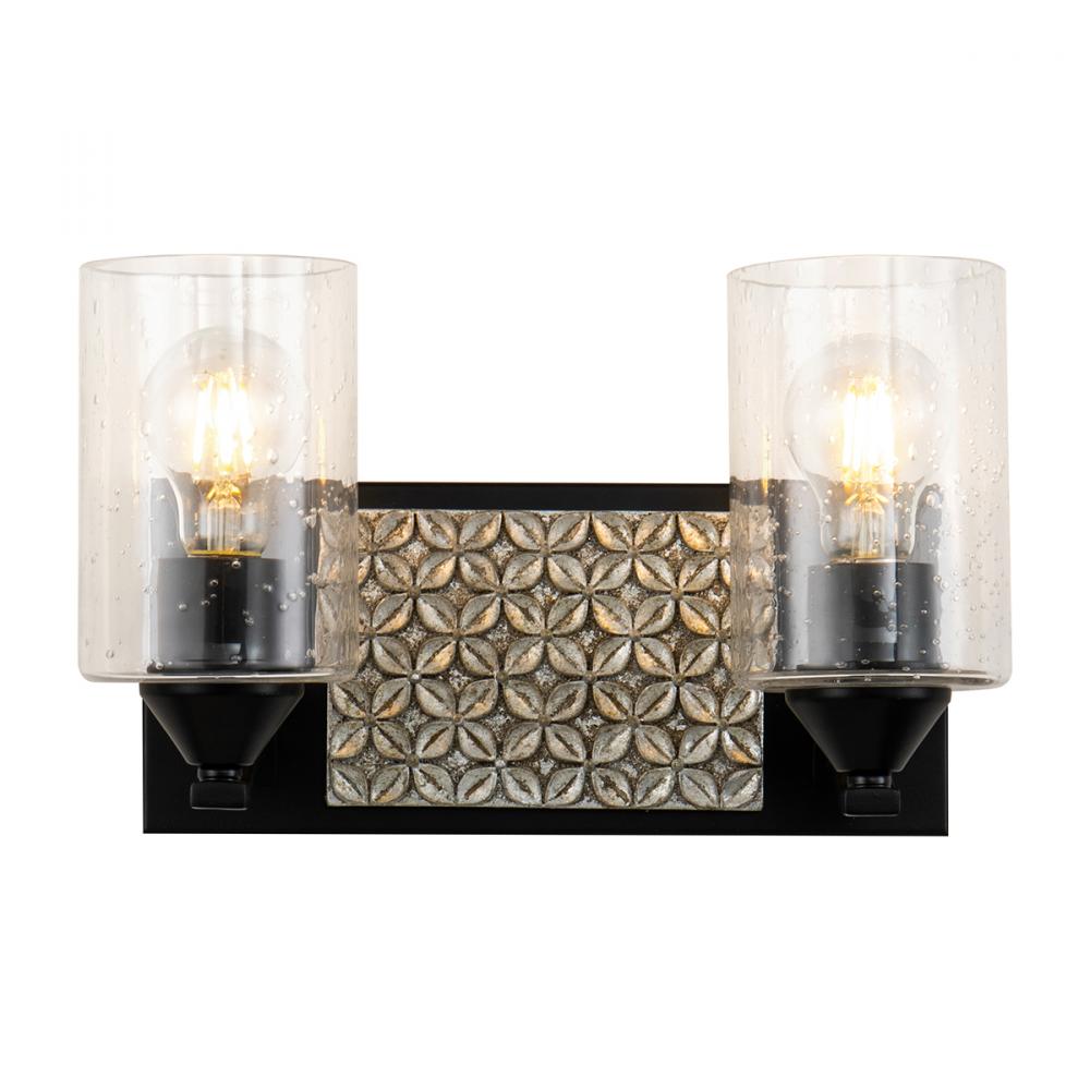 Arcadia 2 Light Bath Vanity In Bronze