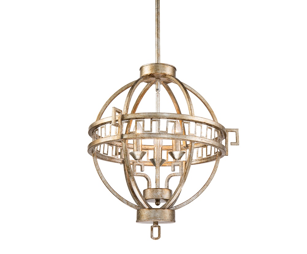 Lemuria 3 Light Geometric Globe Chandelier