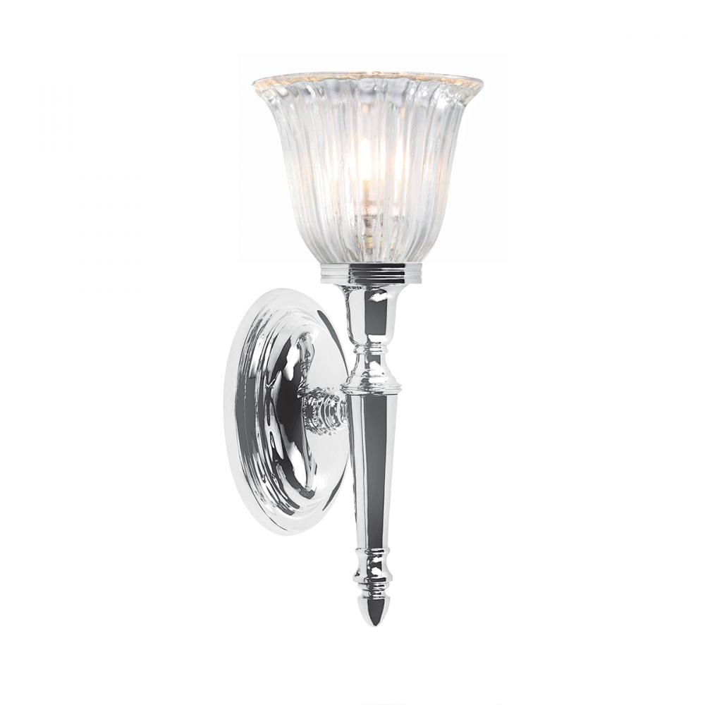 Dryden 1 Light Vanity in Polished Chrome