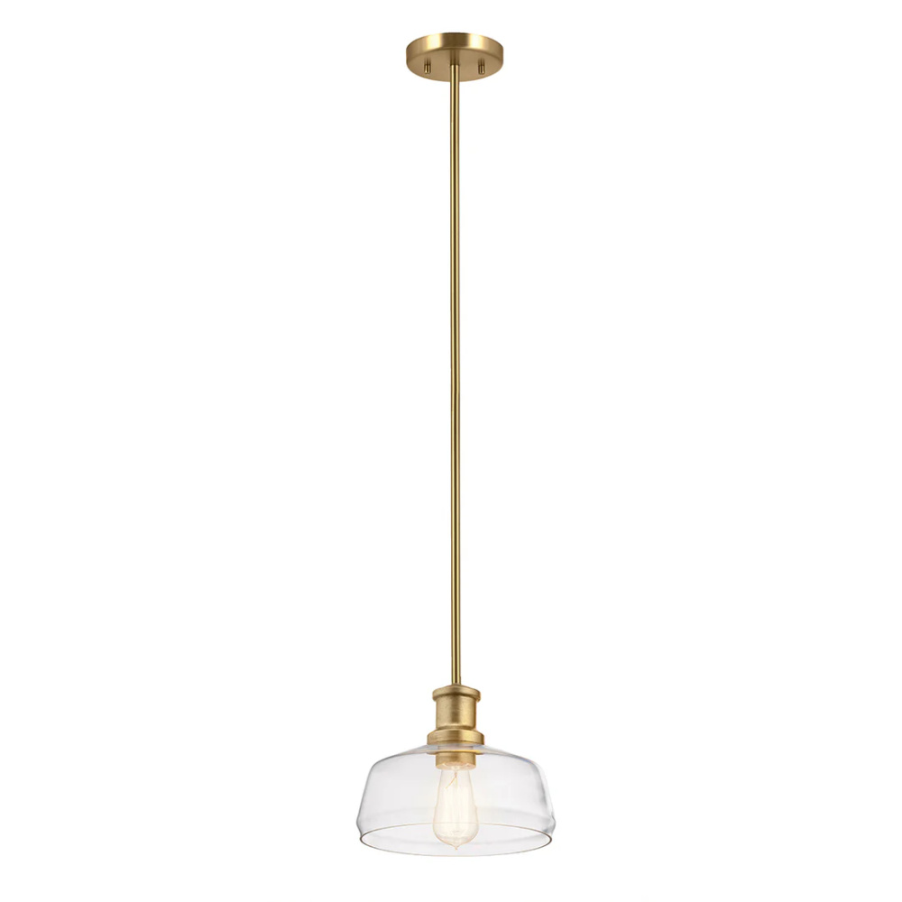 Nottinghill 1 Light Duo-Mount Pendant - Brass