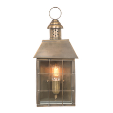 Lucas McKearn EL/HYDE PARK BR - Hyde Park Brass Outdoor Wall Lantern Porch Lighting Fixture