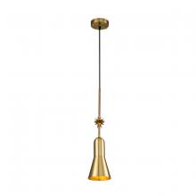 Lucas McKearn PD00118AGB-1 - Etoile Small Aged Brass Pendant