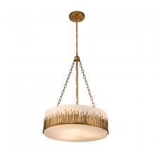 Lucas McKearn PD20319G-3 - Sawgrass Large Pendant in Gold Leaf