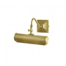 Lucas McKearn PL1-10 AB - Leo 1 Light Small Picture Light in Aged Brass