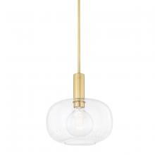 Mitzi by Hudson Valley Lighting H403701-AGB - Harlow Pendant