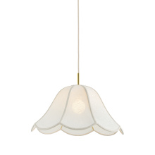 Mitzi by Hudson Valley Lighting H1059701S-AGB - Dara Pendant