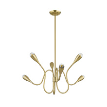 Mitzi by Hudson Valley Lighting H1108806-AGB - Anaise Chandelier
