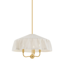 Mitzi by Hudson Valley Lighting H1109803-AGB - Shivonne Chandelier