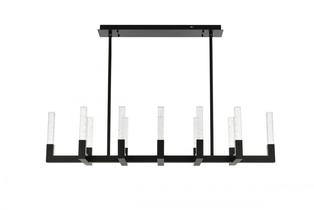 Noemi 54 Inch Adjustable LED Pendant in Black