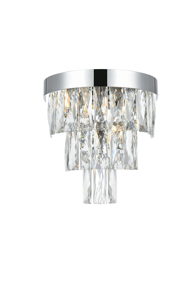 Josephine 10 inch Wall Sconce in Chrome