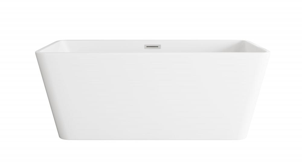 Bathtub 59.1 x 29.5 x 22.8 Glossy White