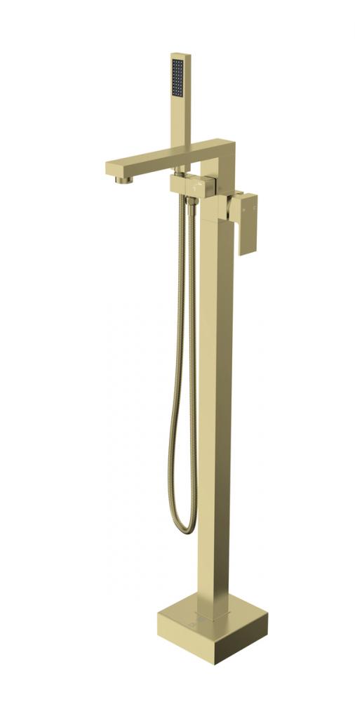 Tub Faucet 7" × 3‘ 6-13/16"  × 1‘ 0 5/16" brushed gold