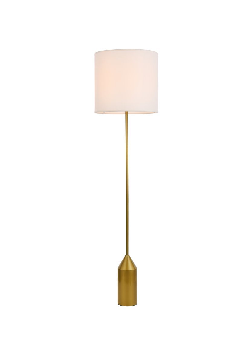 Ines Floor Lamp D15"H59.5"L1 Brass
