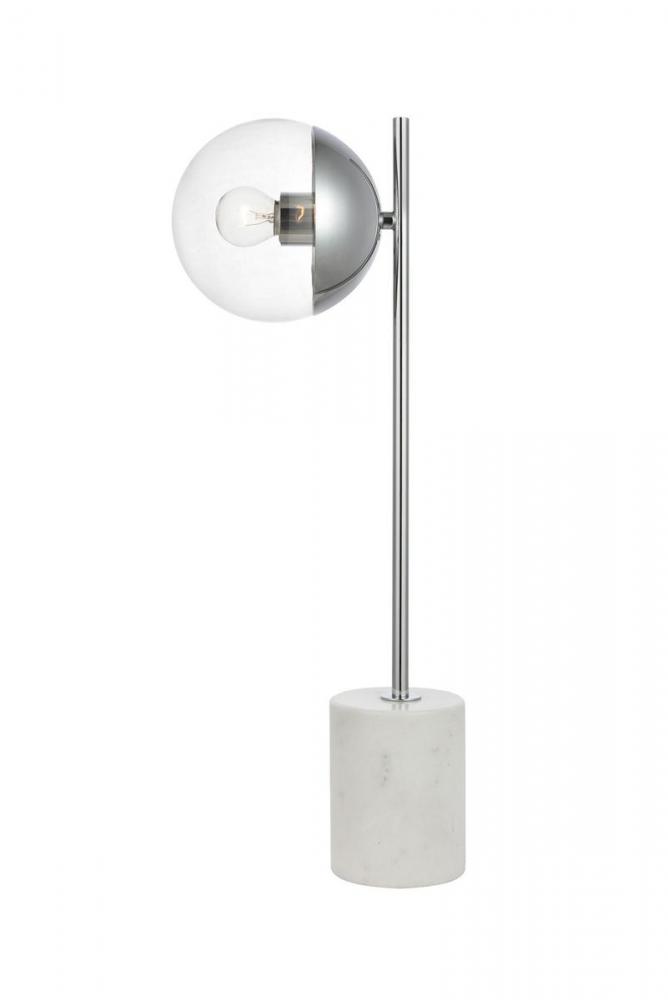 Eclipse T. Lamp L8.75"W6"H22"L1 CH CL