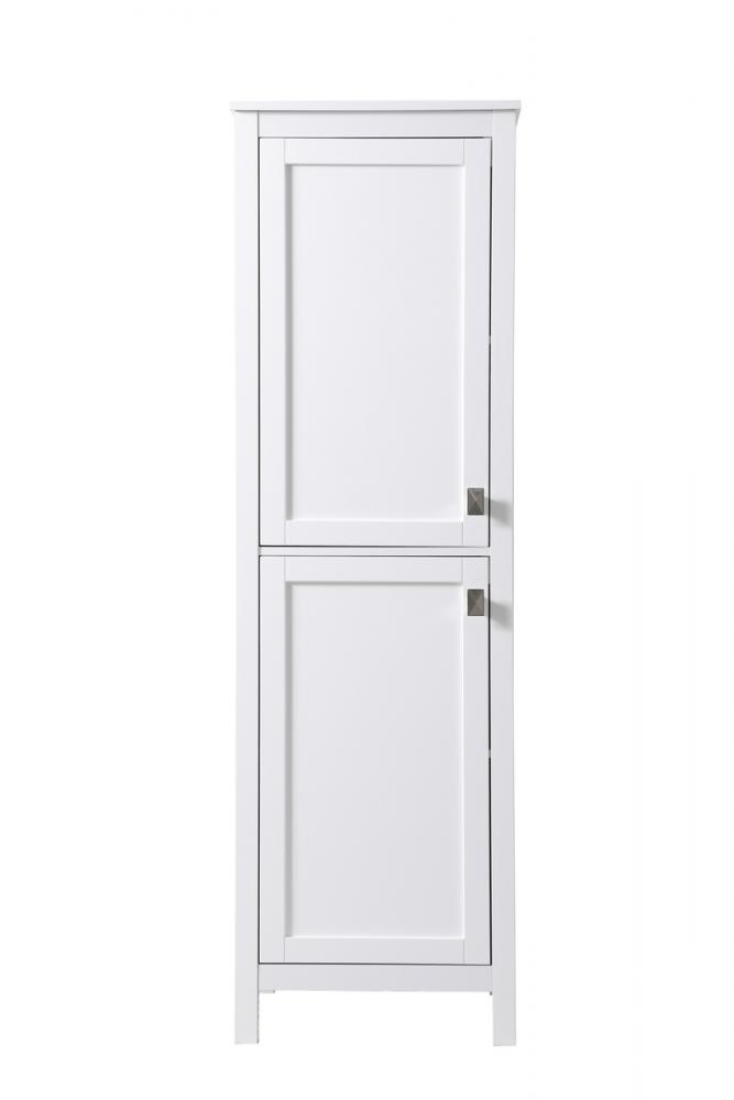 Bath Storage Cabinet 2dr 20Wx22Dx65H white