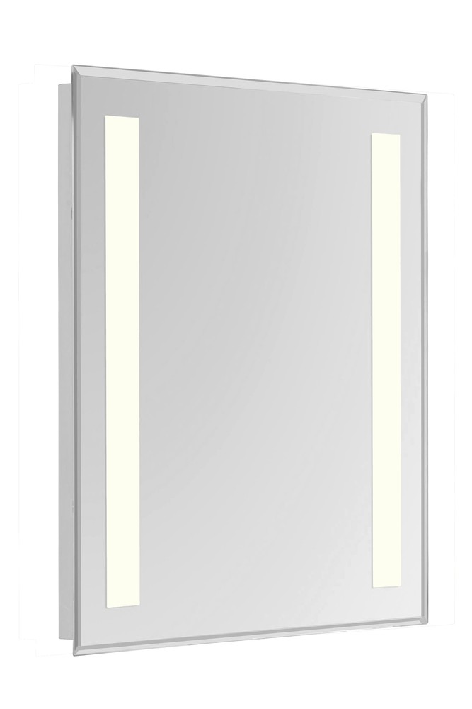 2 Sides LED Hardwired Mirror Rectangle W24H40 Dimmable 3000K