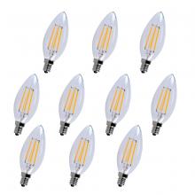 Elegant E12LED111-10PK - LED E12 Candelabra 30K Dimmable