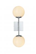 Elegant LD2358C - Neri Wall Sconce W5.9"E6.7"H20" Chrome