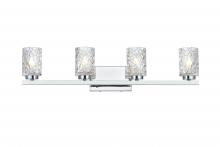 Elegant LD7028W32C - Cassie Wall sconce W31.9"E5.2"H7.7" Chrome