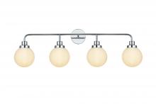 Elegant LD7036W38C - Hanson Wall Sconce L37.2"H11.7"E7.7"W/GL Chrome