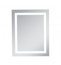 Elegant MRE-6003 - LED Hardwired Mirror Rectangle W24H30 Dimmable 5000K