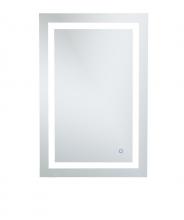 Elegant MRE12436 - Helios 24in x 36in Hardwired LED mirror with touch sensor and color changing temperature