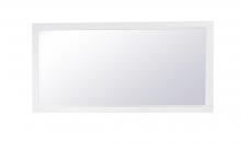 Elegant VM27236WH - Aqua rectangle vanity mirror 72 inch in White
