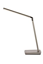 Elegant LEDDS001 - Illumen Collection 1-Light metallic grey Finish LED Desk Lamp