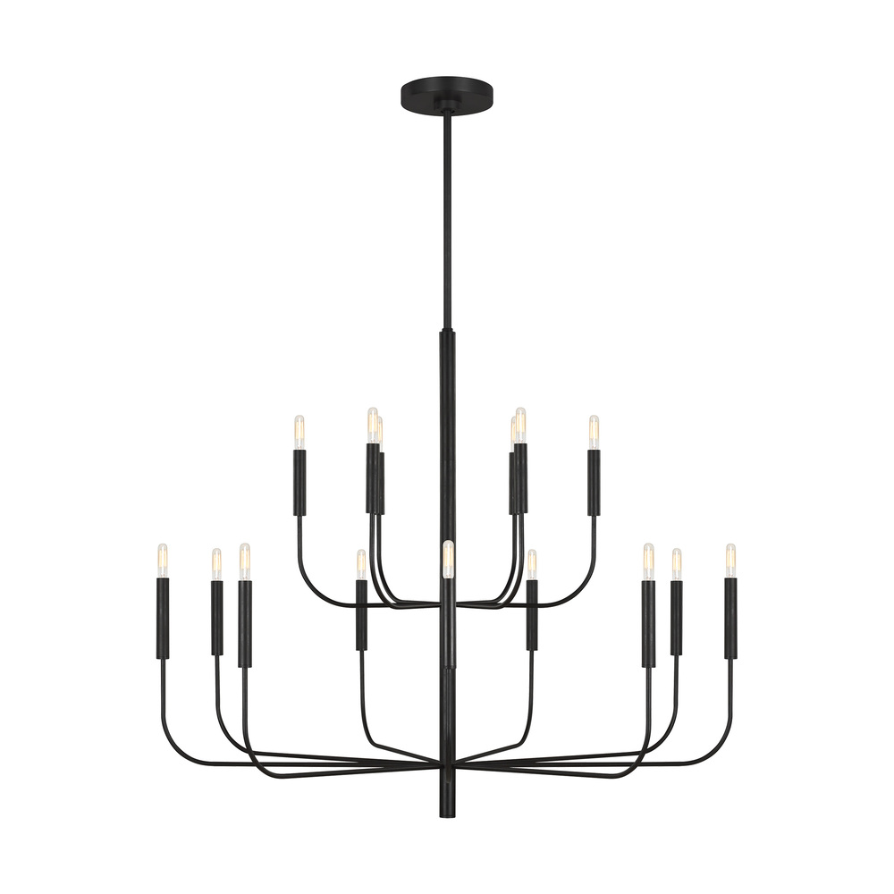 Large Two-Tier Chandelier