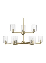 Visual Comfort & Co. Studio Collection 3164209C-848 - Fullton Nine Light Chandelier