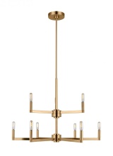 Visual Comfort & Co. Studio Collection 3164209EN-848 - Fullton Nine Light Chandelier