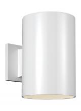 Visual Comfort & Co. Studio Collection 8313901-15 - Outdoor Cylinders transitional 1-light outdoor exterior large Dark Sky compliant wall lantern sconce