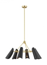 Visual Comfort & Co. Studio Collection AEC1036BBSMBK - Tresa Six Light Chandelier