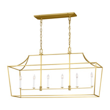 Visual Comfort & Co. Studio Collection CC1036BBS - Southold Linear Lantern